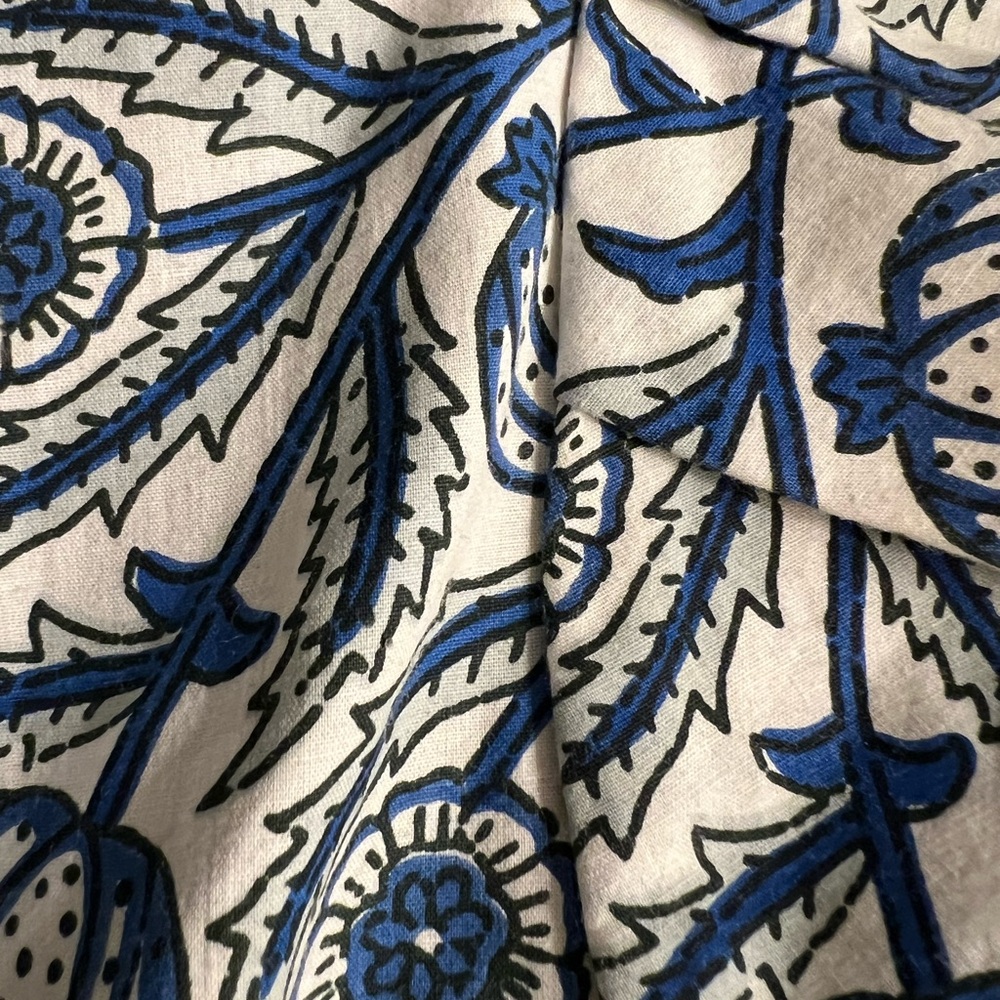 Erica Wilson Nantucket XS Pomegranate Print Maxi or Midi Long Dress - Picture 11 of 11